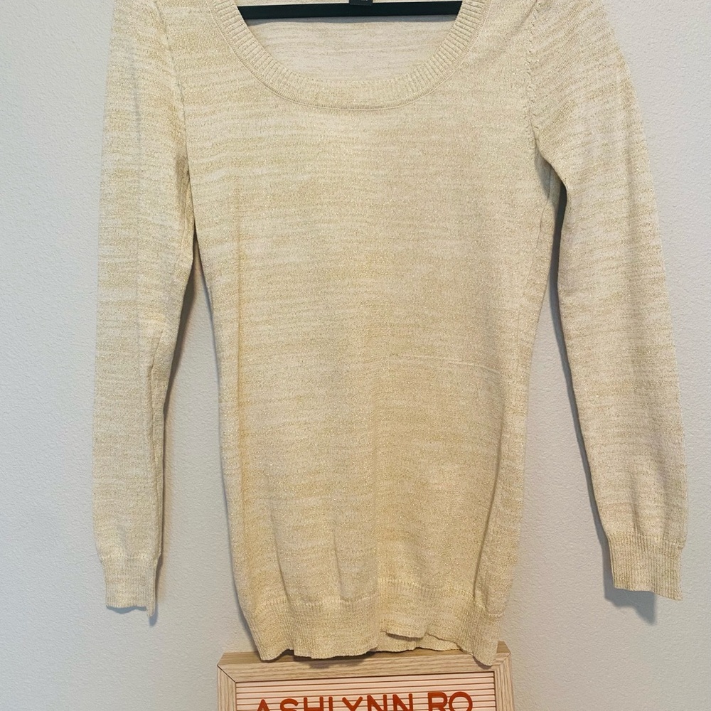 Rue 21 Gold Sweater | Women’s Top